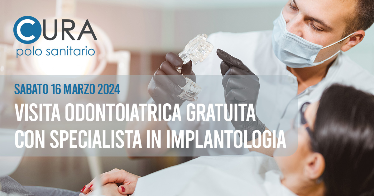 Visita Odontoiatrica Gratuita con specialista in implantologia